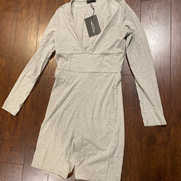 2 for 1 Pretty Little Thing Grey Unitards/Romper - Picture 6 of 15